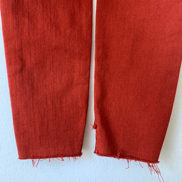 NWT FRAME Le High Skinny Jeans Raw Stagger Hem 24 - Picture 11 of 14